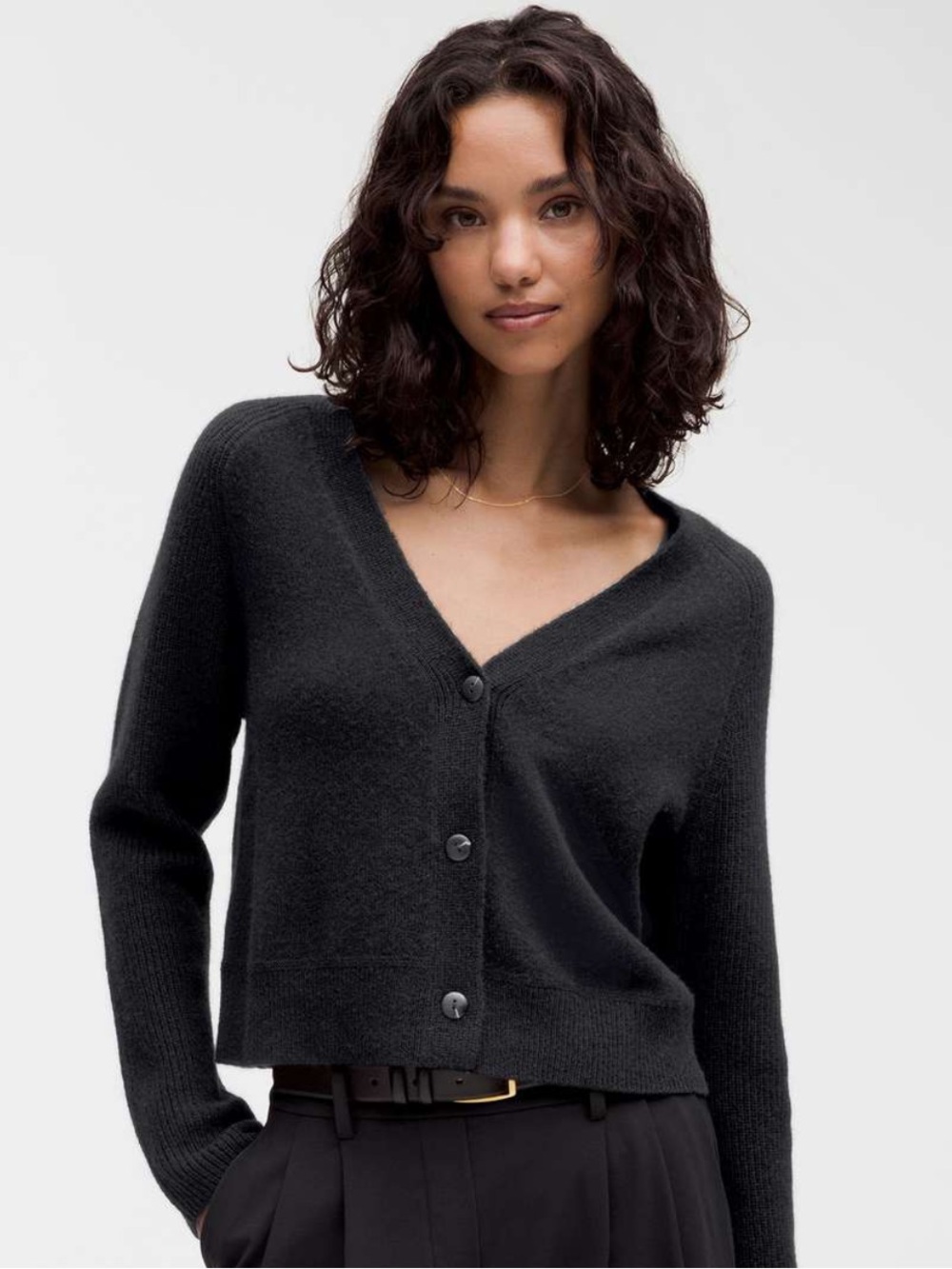 NWT Lululemon Cashmere Slim-Fit Cardigan